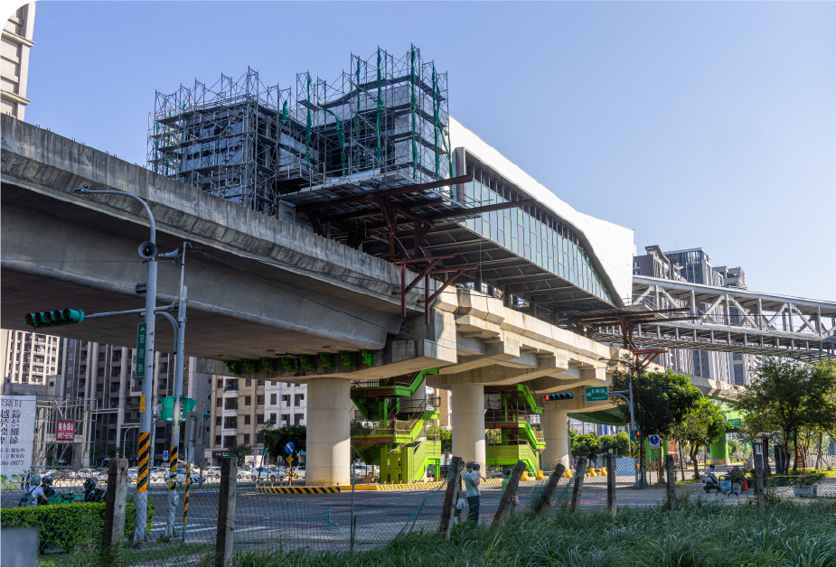 捷運綠線G01施工現況